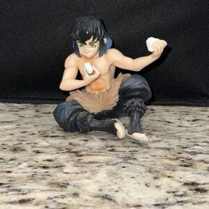 Demon Slayer Hashibira Inosuke Figure 3.9inch Bandai Ichiban Incomplete Box A